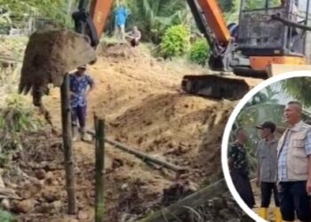 Antisipasi Banjir Susulan, Pemkab Aceh Utara Tangani Darurat Tanggul Krueng Keureuto di Lhoksukon