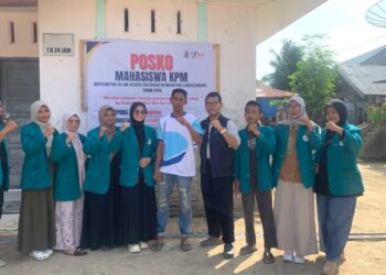 Mahasiswa KPM Mandiri UIN Sultanah Nahrasiyah Kelompok 80 Laksanakan Pengabdian dan Serah Terima Program di Desa Nibong
