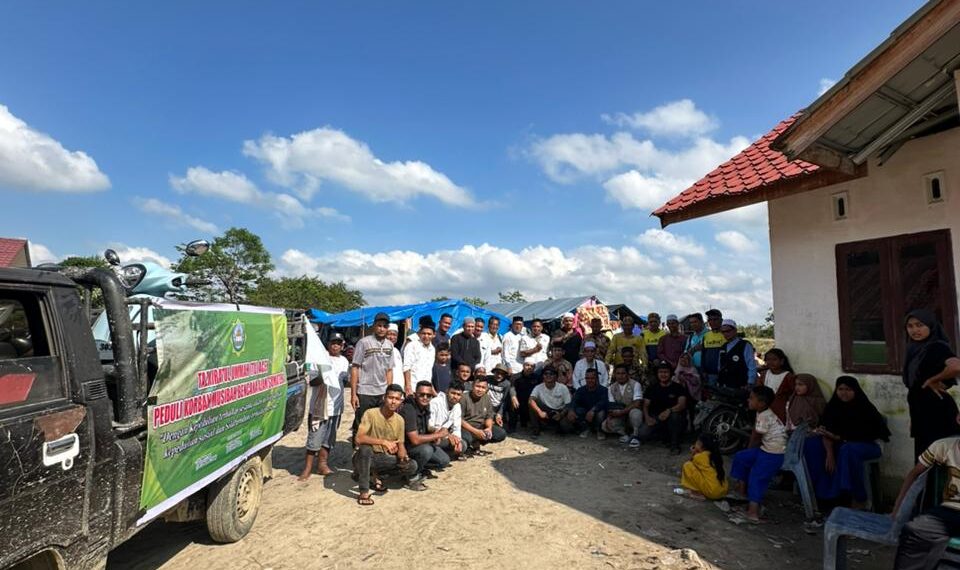Tadzkiratul Ummah Aceh Bantu Pulihkan Fisik, Mental dan Spritual Warga Buket Linteung Yang Terdampak Banjir