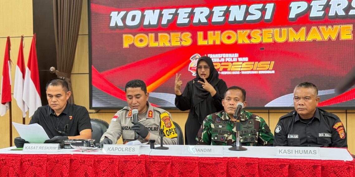 Joint Investigation Polres Lhokseumawe–Kodim 0103 Aceh Utara, Sindikat Curanmor Berhasil Dibongkar