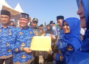 Pecah Rekor Nasional, Bupati Aceh Utara Ayah Wa Lantik 8.094 PPPK Paruh Waktu