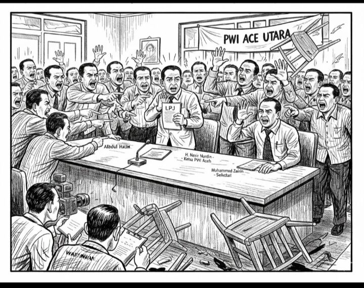 LPJ Ditolak, PWI Aceh Tunda Konferkab dan Ambil Alih PWI Aceh Utara