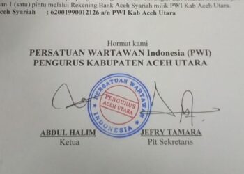 Abdul Halim Dituding Gelapkan Dana Organisasi, Bendahara PWI Aceh Utara Ungkap Fakta Mengejutkan