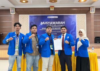 Amanah Mahasiswa Ditetapkan: Fauzan Azima dan Riska Ayunita Terpilih sebagai Presiden dan Wakil Presiden Mahasiswa UIN SUNA Lhokseumawe Periode 2026–2027