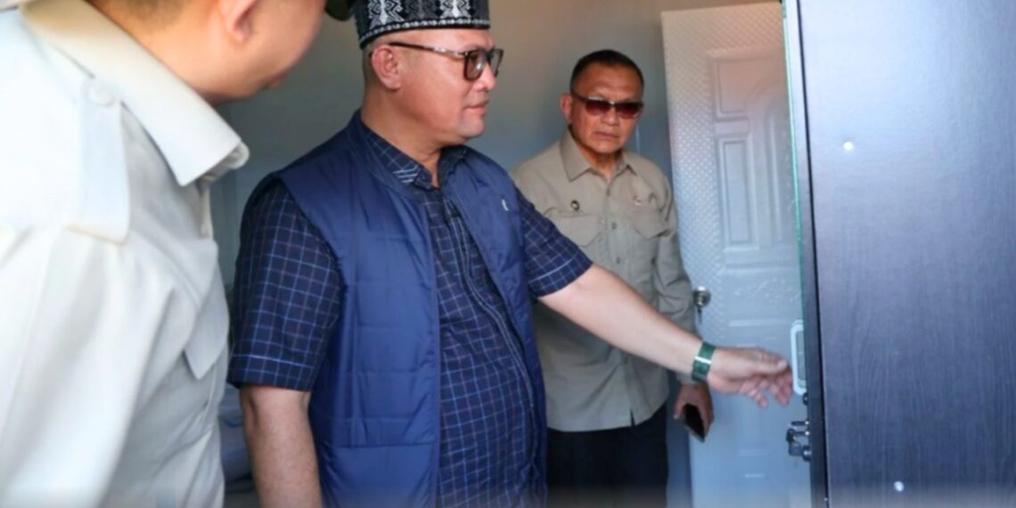 Bupati ayahwa Pastikan Huntap Kuala Cangkoi Siap Dihuni dalam Waktu Dekat