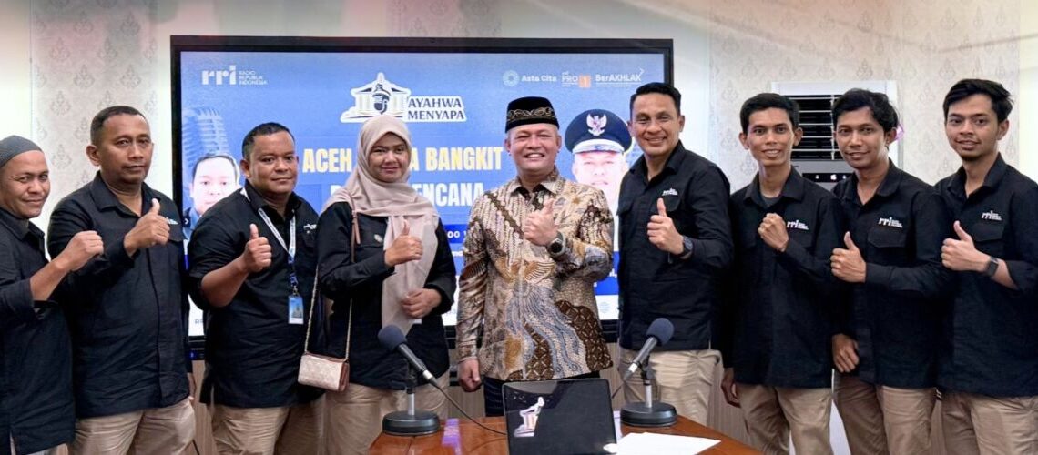 Bupati Aceh Utara Wawancara Program “Ayahwa Menyapa” di RRI Lhokseumawe
