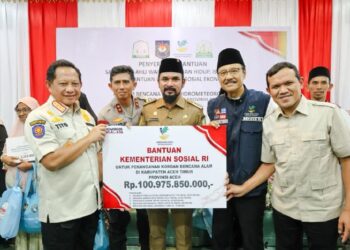 Bupati Al-Farlaky Sambut Kunker Mendagri dan Mensos 100 Miliar Bantuan Disalurkan