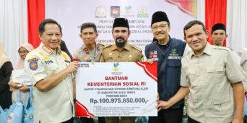Bupati Al-Farlaky Sambut Kunker Mendagri dan Mensos 100 Miliar Bantuan Disalurkan