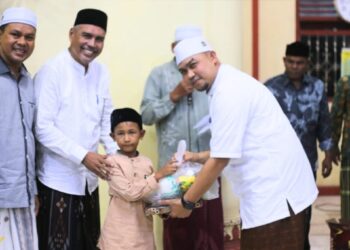 Merajut Ukhuwah di Bumi Malikussaleh, Pemkab Aceh Utara Santuni Anak Yatim