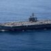 Iran Hantam Kapal Induk AS USS Abraham Lincoln dengan Rudal Balistik di Laut Arab