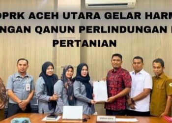 Perkuat Sektor Pertanian, Banleg DPRK Aceh Utara Gelar Harmonisasi Rancangan Qanun Perlindungan Lahan dan Irigasi