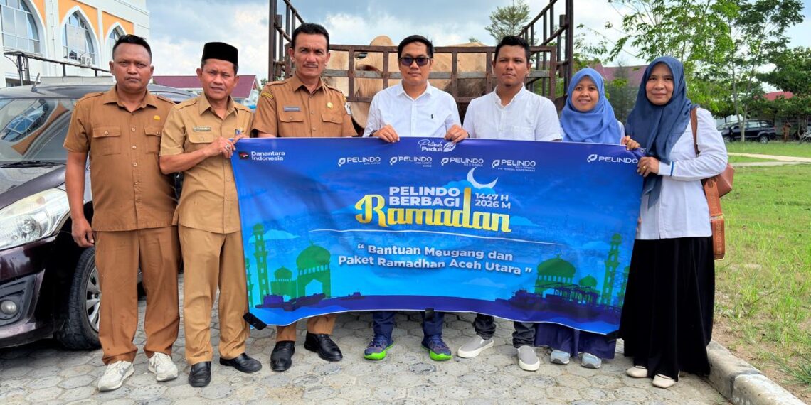 Sambut Idul Fitri, Pelindo Salurkan Bantuan Meugang dan Paket Sembako untuk Masyarakat Aceh Utara