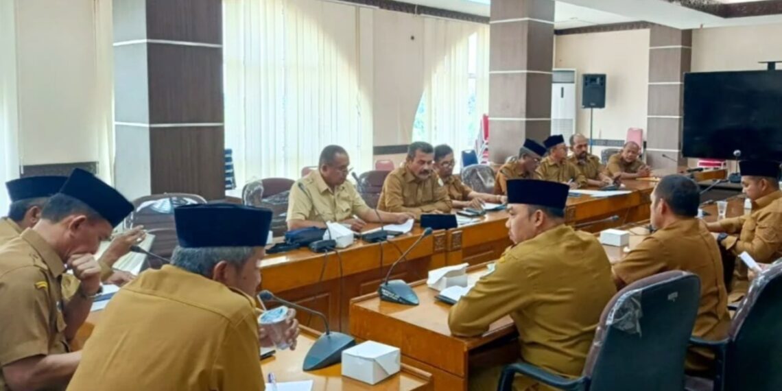Plt Sekda Aceh Utara Instruksikan Percepatan Lahan Hunian Tetap Korban Bencana