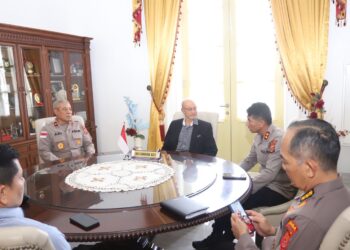 Wali Nanggroe Terima Silaturahmi Kapolda Aceh, Bahas Situasi Kamtibmas dan Dampak Banjir