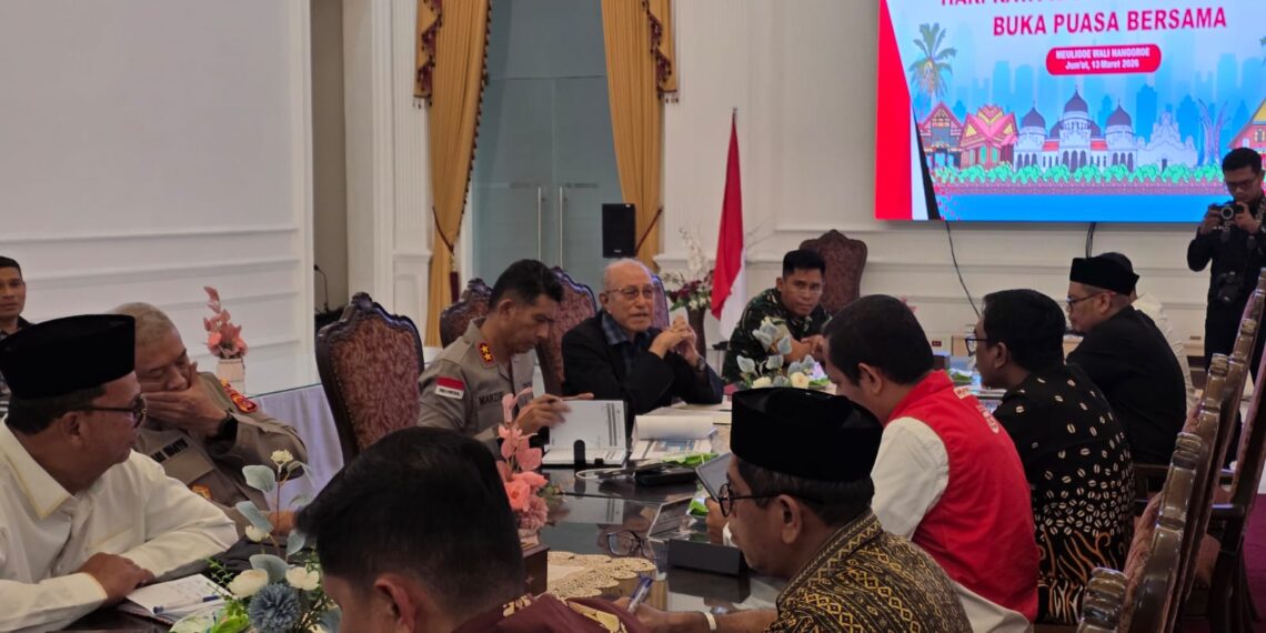 Wali Nanggroe Pimpin Rakor Forkopimda Aceh Terkait Kesiapan Idul Fitri 1447 H