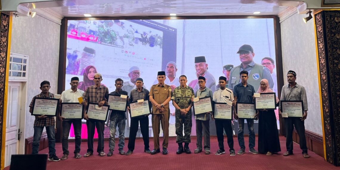 Pemerintah Pusat Salurkan Bantuan bagi Korban Hidrometrologi tahap II, Aceh Utara 96 Milliar 