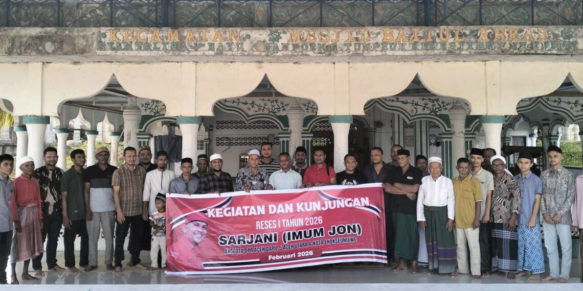 Imum Jon Serap Aspirasi Warga saat Reses di Tempat Ibadah Wilayah Aceh Utara