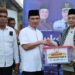 Senyum Warga Huntara Langkahan Sambut Kedatangan Ustadz Bachtiar Nasir dan Plt Sekda