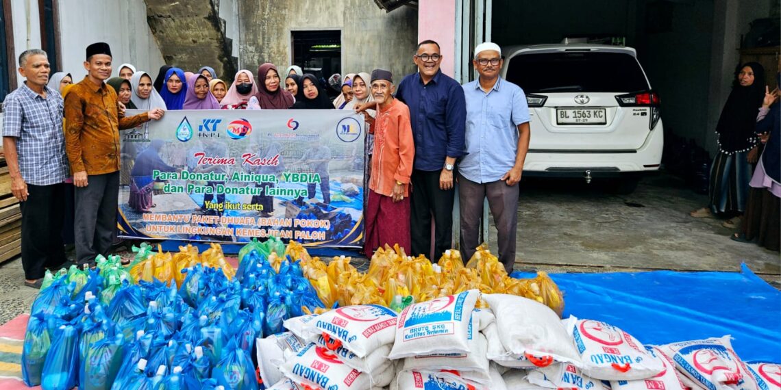 333 Kaum Dhuafa Terima Bantuan Dari Donatur 
