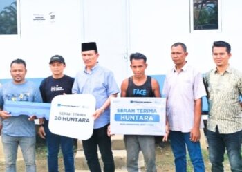 Langkah Cepat Aceh Utara: Plt Sekda Jamaluddin Resmikan Huntara dan Sanitasi untuk Warga Langkahan