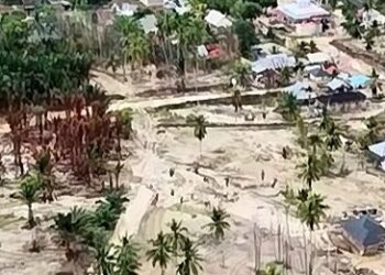 Sungai Meureudu Meluap, Banjir Susulan Rendam Permukiman di Pidie Jaya