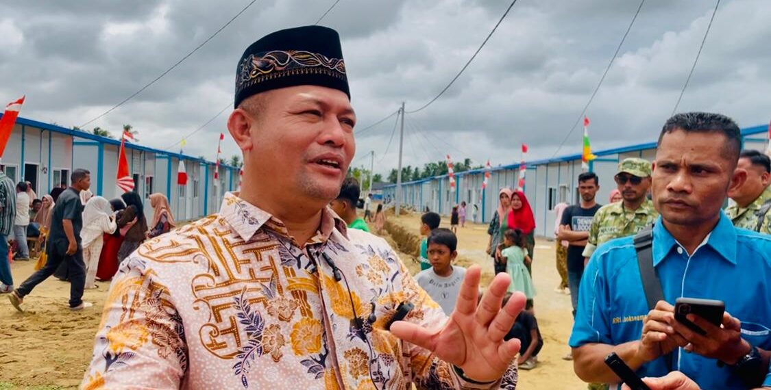 Bupati Aceh Utara H. Ismail A Jalil, Ajukan Pencairan 124 Milyar Tahap Ke II ke BNPB