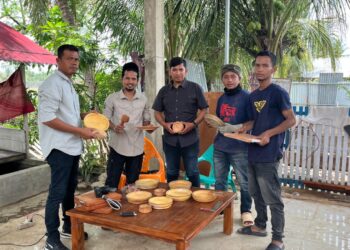 DPM-P2KB Aceh Utara Kunjungi Bank Sampah Binaan PGE di Nibong Baroh