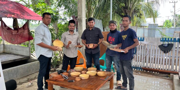 DPM-P2KB Aceh Utara Kunjungi Bank Sampah Binaan PGE di Nibong Baroh