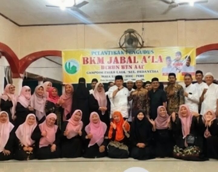 Resmi Dilantik, Badan Kemakmuran Mushalla Jabal A’la Komplek BTN AAF Gampong Paloh Lada Siap Memakmurkan Umat