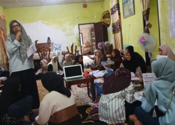 LBH APIK Aceh Edukasi Korban Banjir Aceh Utara Soal Pencegahan Kekerasan Seksual