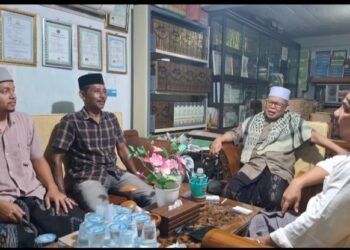 Sambut Idul Adha, Imum Jon Silaturahmi Ke Ulama Aceh Utara