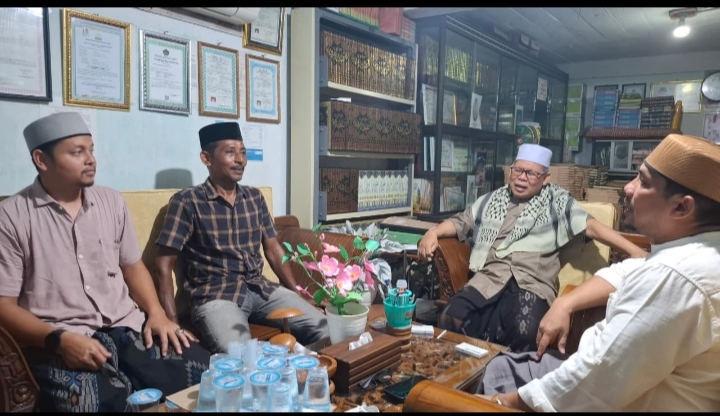 Sambut Idul Adha, Imum Jon Silaturahmi Ke Ulama Aceh Utara