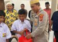 Jelang Idul Adha, Kapolres Lhokseumawe Santuni Anak Yatim di Pusong Lama