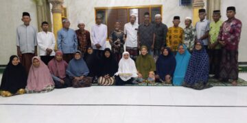 Suasana Khidmat Pelepasan Calon Jemaah Haji di Meunasah Bangka Jaya