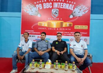 SUPER LEAGUE 2026 PB BBC, Ajang Menjunjung Sportivitas dan Solidaritas Pecinta Badminton