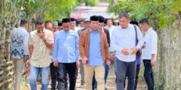 Sawah Kekeringan, Petani Aceh Utara Tagih Normalisasi Irigasi Krueng Pase ke Ruslan Daud