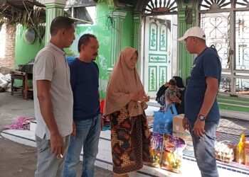 Imum Jon Kembali Salurkan Bantuan Sembako hingga Alat Ibadah untuk Korban Kebakaran di Aceh Utara