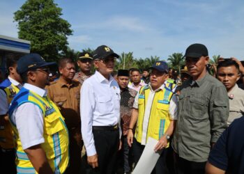 Percepat Pembangunan Bendungan Krueng Pase, Wabup Tarmizi Terima Kunjungan Menteri PU 