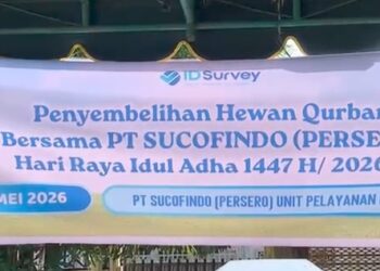 Rayakan Idul Adha 1447 H, PT Sucofindo Unit Pelayanan Lhokseumawe Gelar Penyembelihan Hewan Qurban