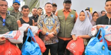 Puluhan Huntara Rusak Diamuk Angin Kencang, Pemkab Aceh Utara Salurkan Bantuan Darurat