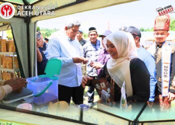 Ketua Dekranasda Aceh Utara Resmi Buka Festival Tari Budaya Aceh dan Luncurkan Kalender Event Pariwisata Tahun 2026 di Lhok Buloh