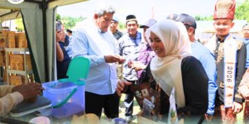 Ketua Dekranasda Aceh Utara Resmi Buka Festival Tari Budaya Aceh dan Luncurkan Kalender Event Pariwisata Tahun 2026 di Lhok Buloh