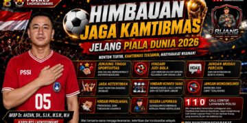 Polres Lhokseumawe Ajak Masyarakat Jaga Kamtibmas dan Junjung Sportivitas Jelang Piala Dunia 2026