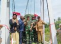 Sinergi Pemkab Aceh Utara dan TNI, Jembatan Perintis Syamtalira Aron Resmi Dioperasikan