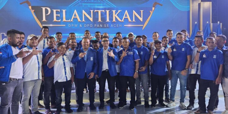 Sah! Fakhrurrazi Resmi Dilantik Nakhodai PAN Aceh Utara 2026-2030