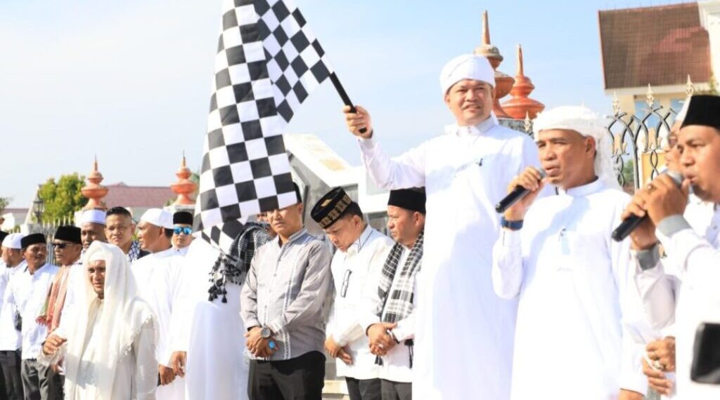 Bupati Ayahwa Pimpin Pawai Tahun Baru Islam 1448 H di Aceh Utara