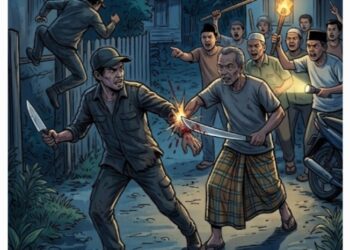 Kronologi Aksi Pencurian di Gampong Kajhu: Pelaku Kehilangan Pergelangan Tangan Usai Melawan Warga