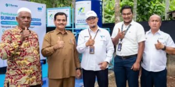 Tekan Gap Air Bersih di Aceh Besar, PT Sucofindo Resmikan Sumur Bor di Gampong Lambleut