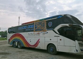 Lagi Bus Plat Aceh Dilempari Batu di Sumut, Balita Nyaris Jadi Korban