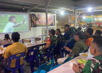 Jajaran Kodam IM Gelar Nobar Piala Dunia 2026, Pererat Kebersamaan Prajurit dan Masyarakat